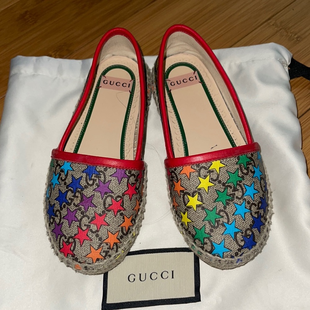 Brand New childrens Gucci espadrilles.